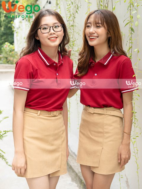 Áo Thun Phông Đồng Phục Cao Cấp Dp0016 - Đồng Phục Wego Uniform
