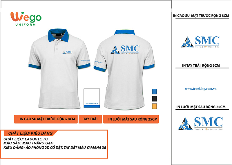 Áo phông đồng phục doanh nghiệp SMC-3