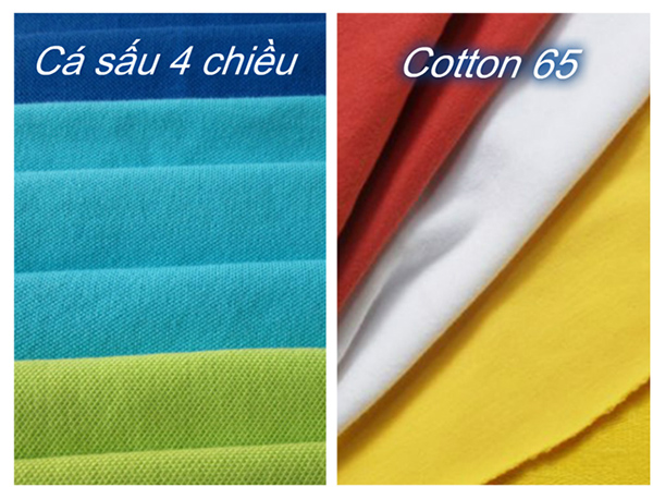 Đồng phục vải cotton co dãn 4 chiều