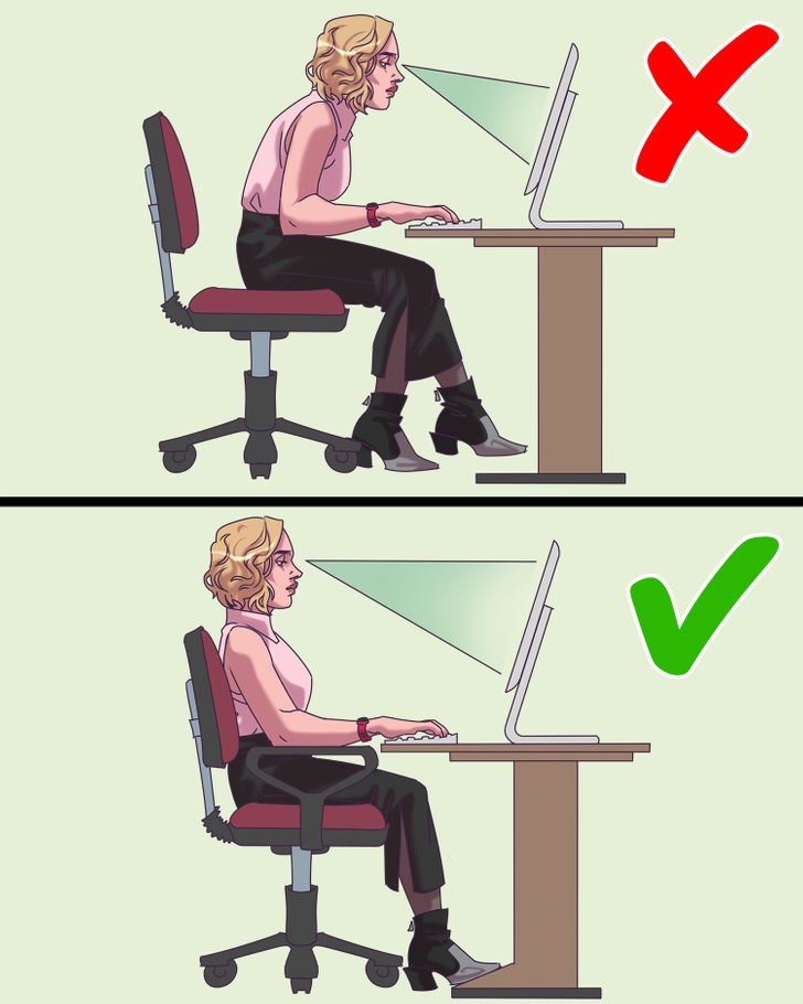 Cách khắc phục 10 tư thế ngồi gây hại cho sức khỏe tại văn phòng-1