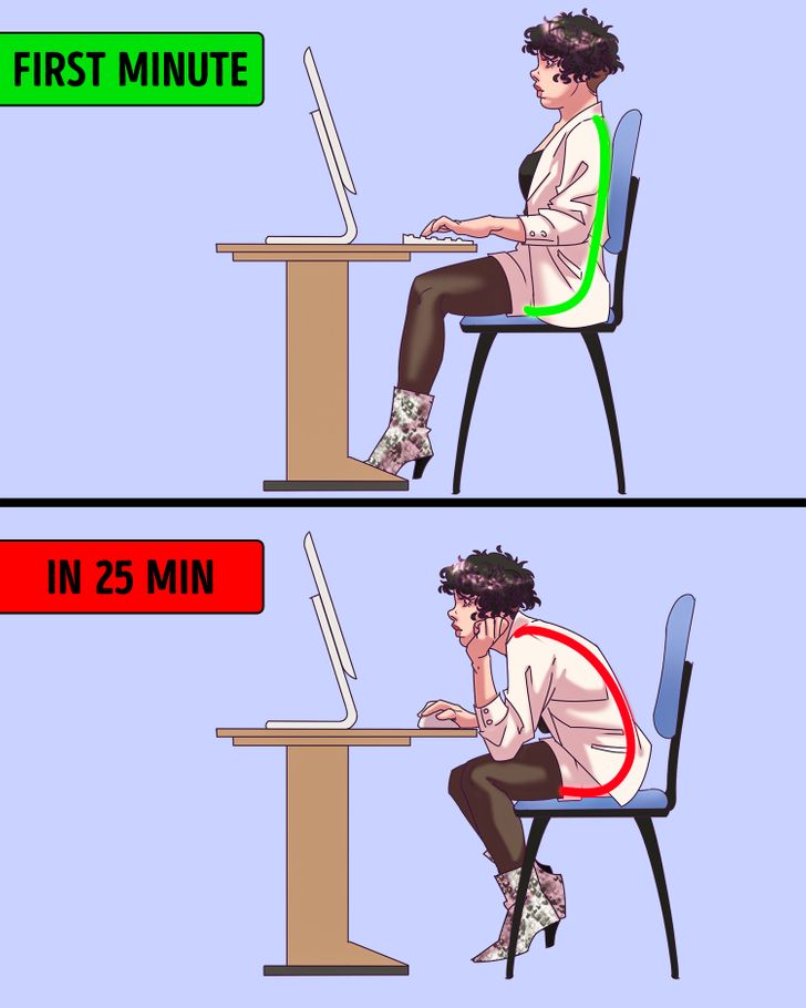 Cách khắc phục 10 tư thế ngồi gây hại cho sức khỏe tại văn phòng-7