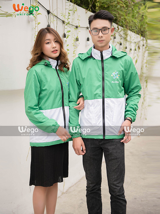 Áo khoác gió đồng phục 2 lớp ấm - lựa chọn tuyệt vời cho đồng phục mùa đông-2