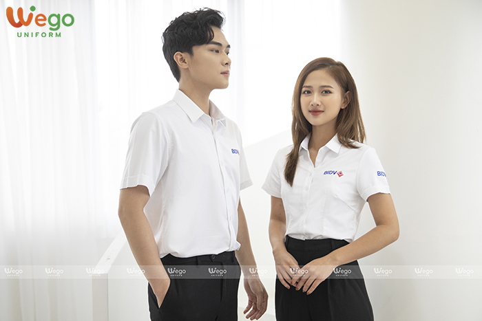 Mẫu đồng phục sơ mi công sở đẹp lịch sự