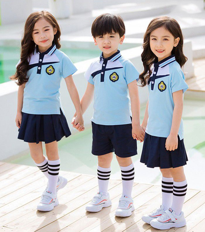 Áo thun đồng phục mầm non phong cách Hàn Quốc