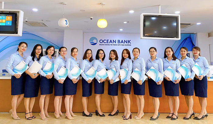 Đồng phục sơ mi công sở Ocean Bank