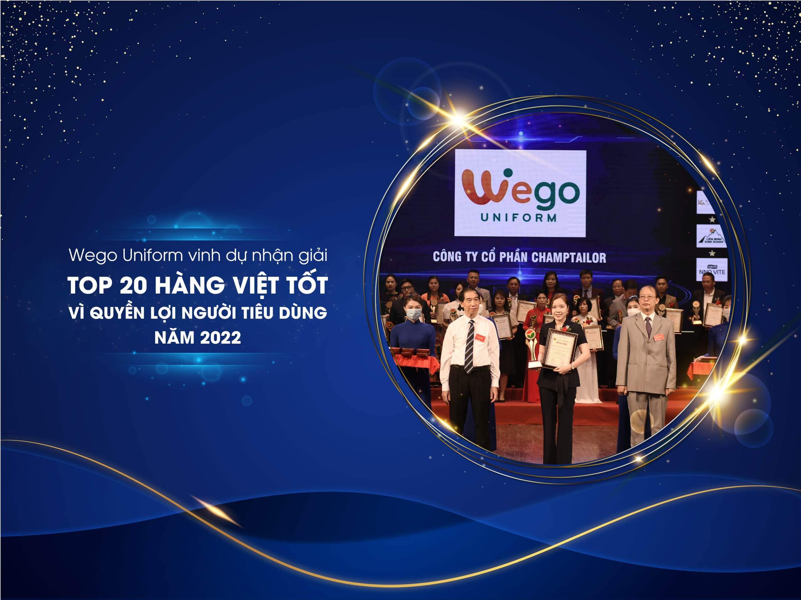 Wego Uniform nhận giải hàng việt tốt vì quyền lợi người tiêu dùng