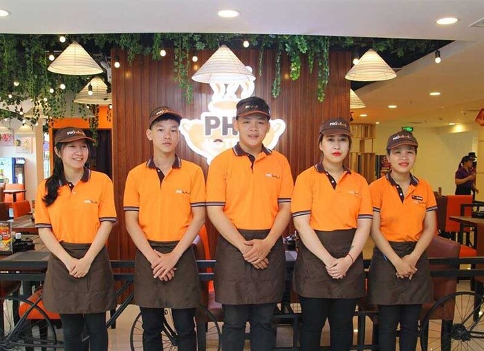 mẫu áo thun đồng phục nhà hàng
