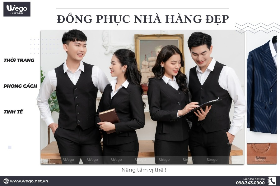 Dong phuc nha hang dep