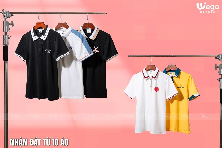ao polo dong phuc dep