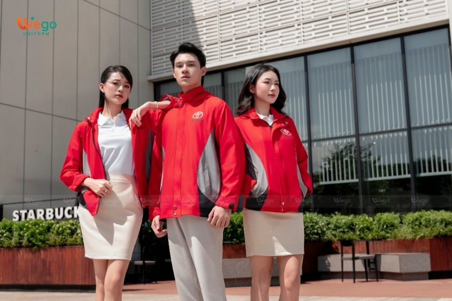 may dong phuc ao khoac