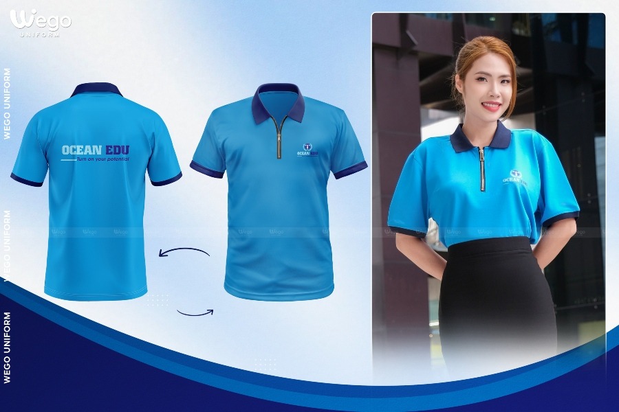 ao thun dong phuc dep