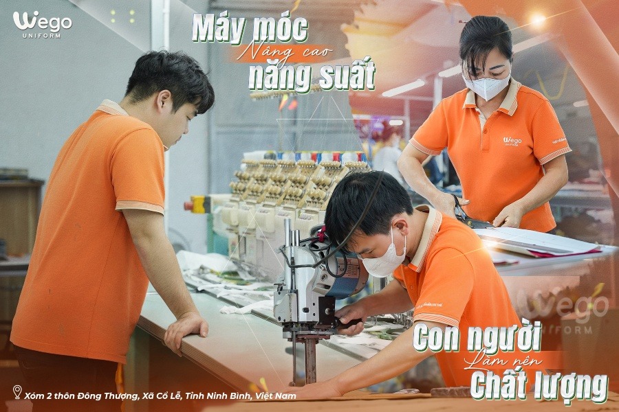 ao dong phuc cong ty