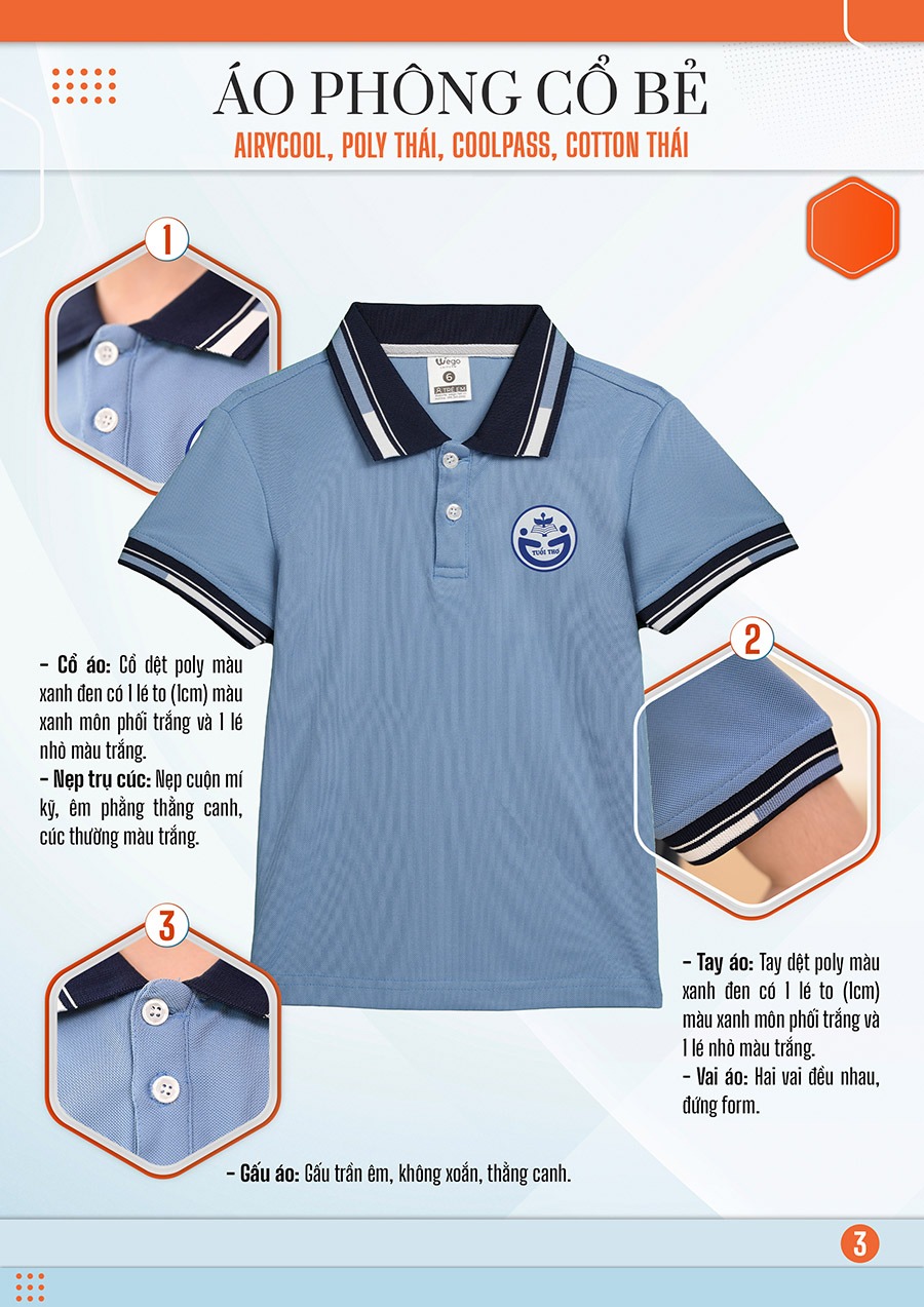 ao thun dong phuc mam non mau xanh mon 02