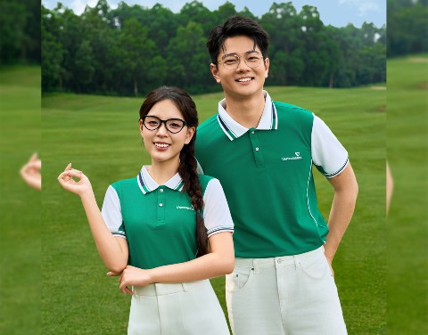 ao thun phong dong phuc coolpass xanh luc bao