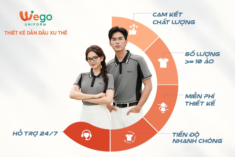 ao thun phong dong phuc coolpass màu xám