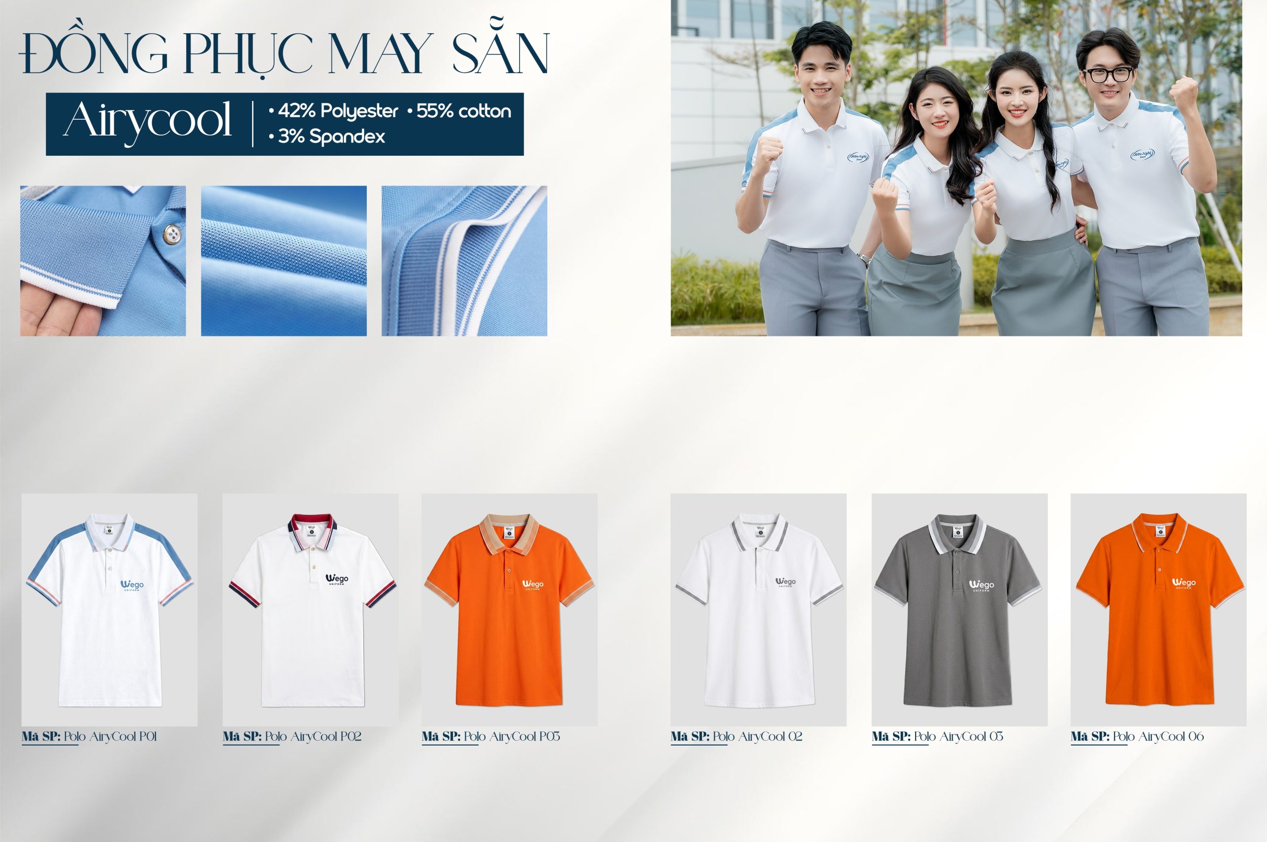 dong phuc ao phong may san