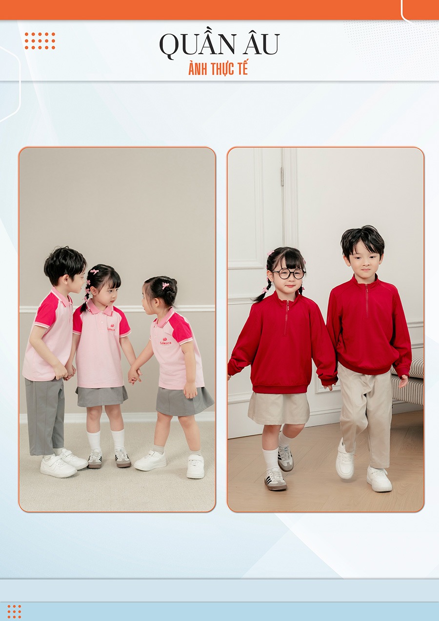 quan au dong phuc mam non mau ghi