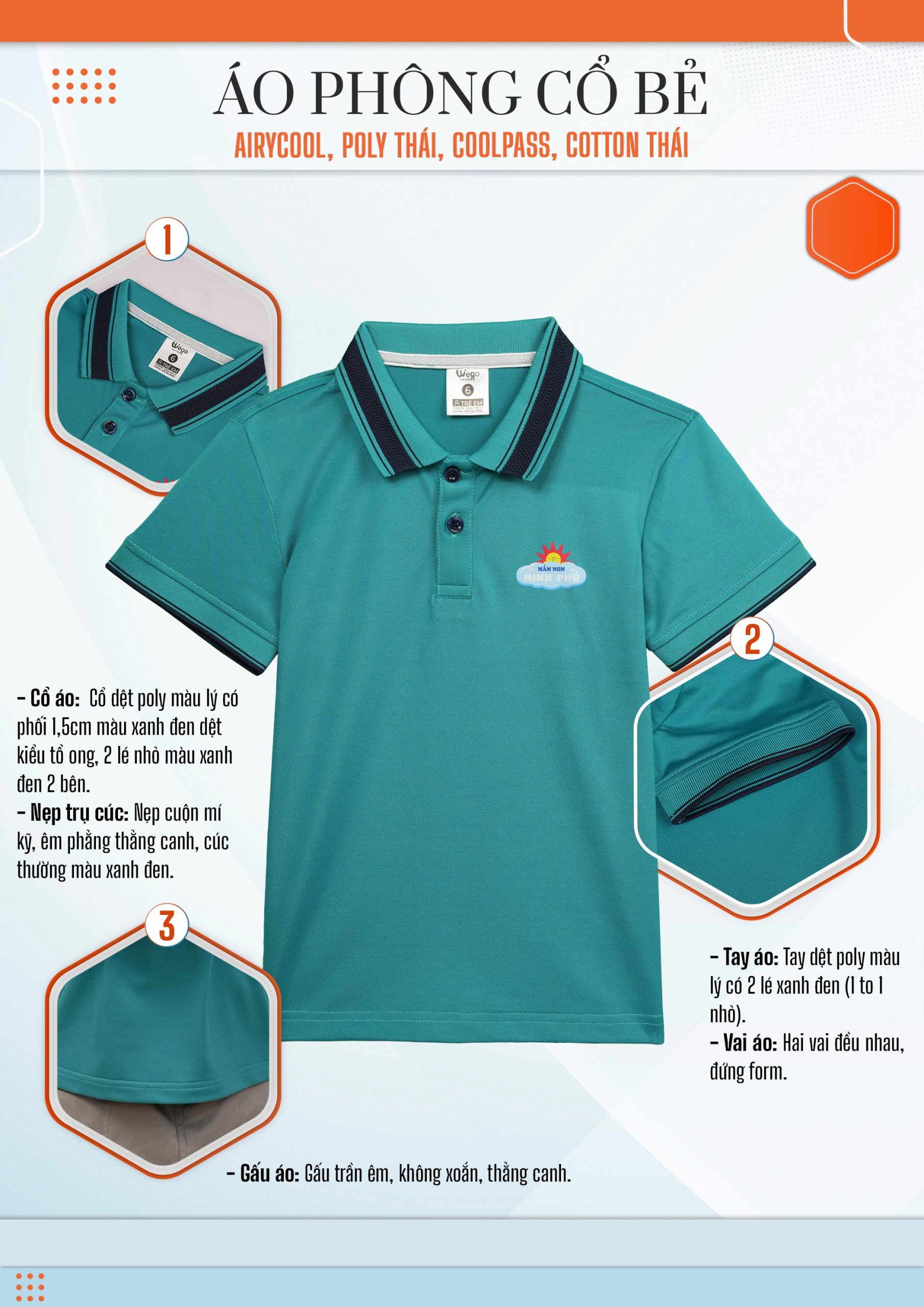 quan sooc dong phuc mam non mau ghi