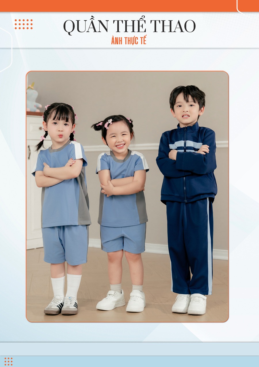 quan the thao dong phuc mam non mau xanh den