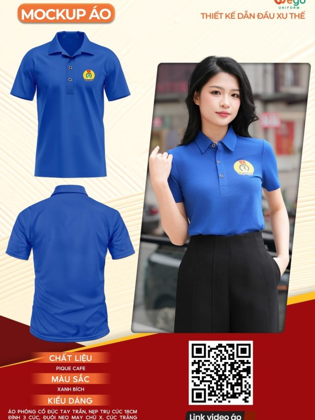Mẫu áo đồng phục Công Đoàn