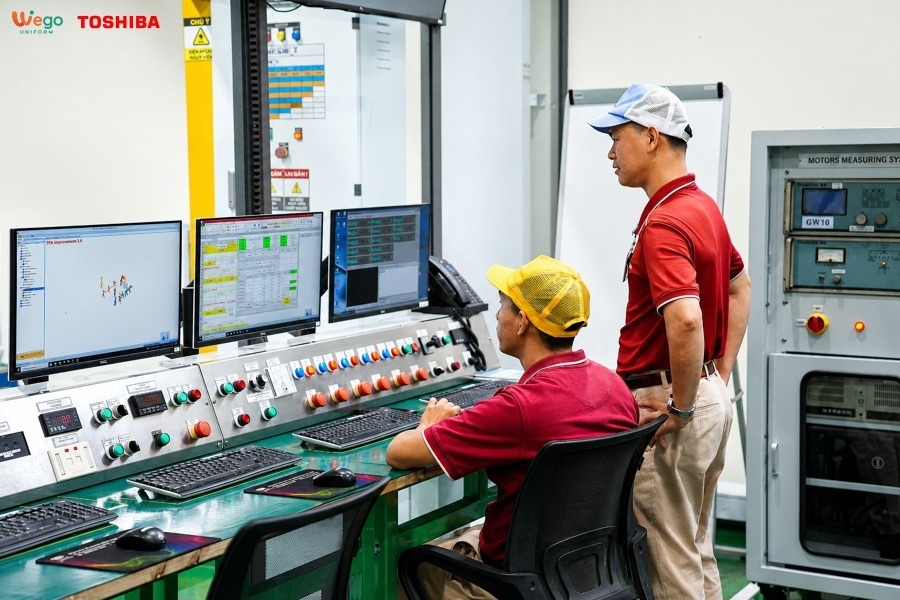 dong phuc Toshiba