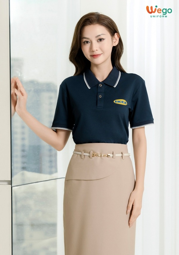 Áo thun phông đồng phục Poly Thái 04-07-09-11