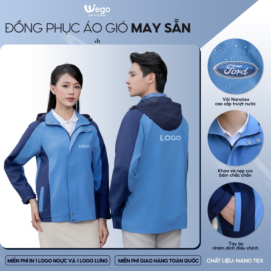dong phuc ao gio