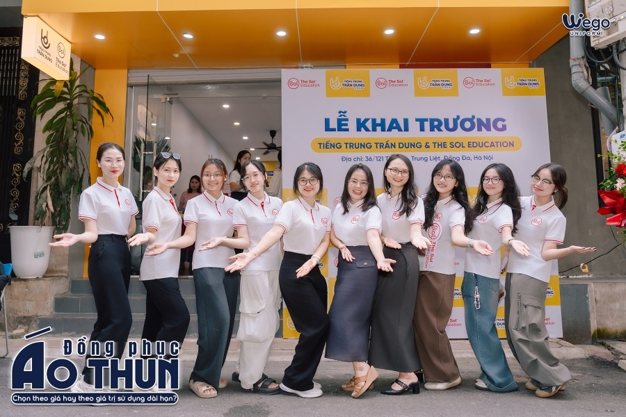 dong phuc ao thun