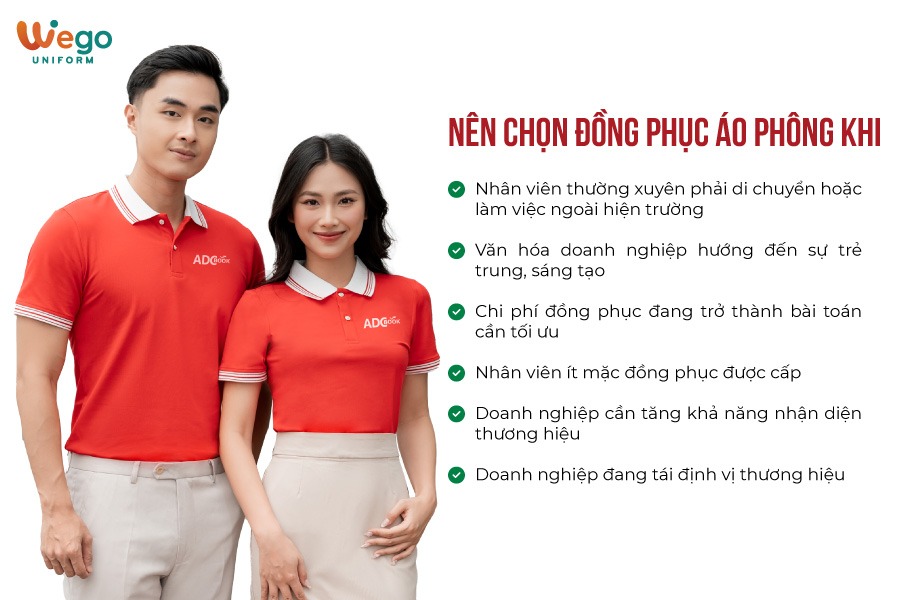 dong phuc ao thun
