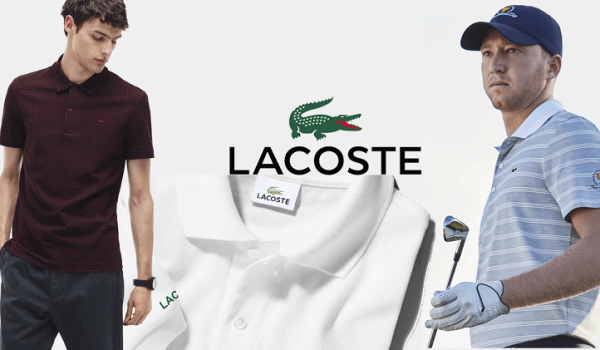 Áo phông polo vải thun Lacoste TC